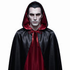 Hooded Halloween Cosplay Costume | Dracula Cloak | Gothic Vampire Costume Cape