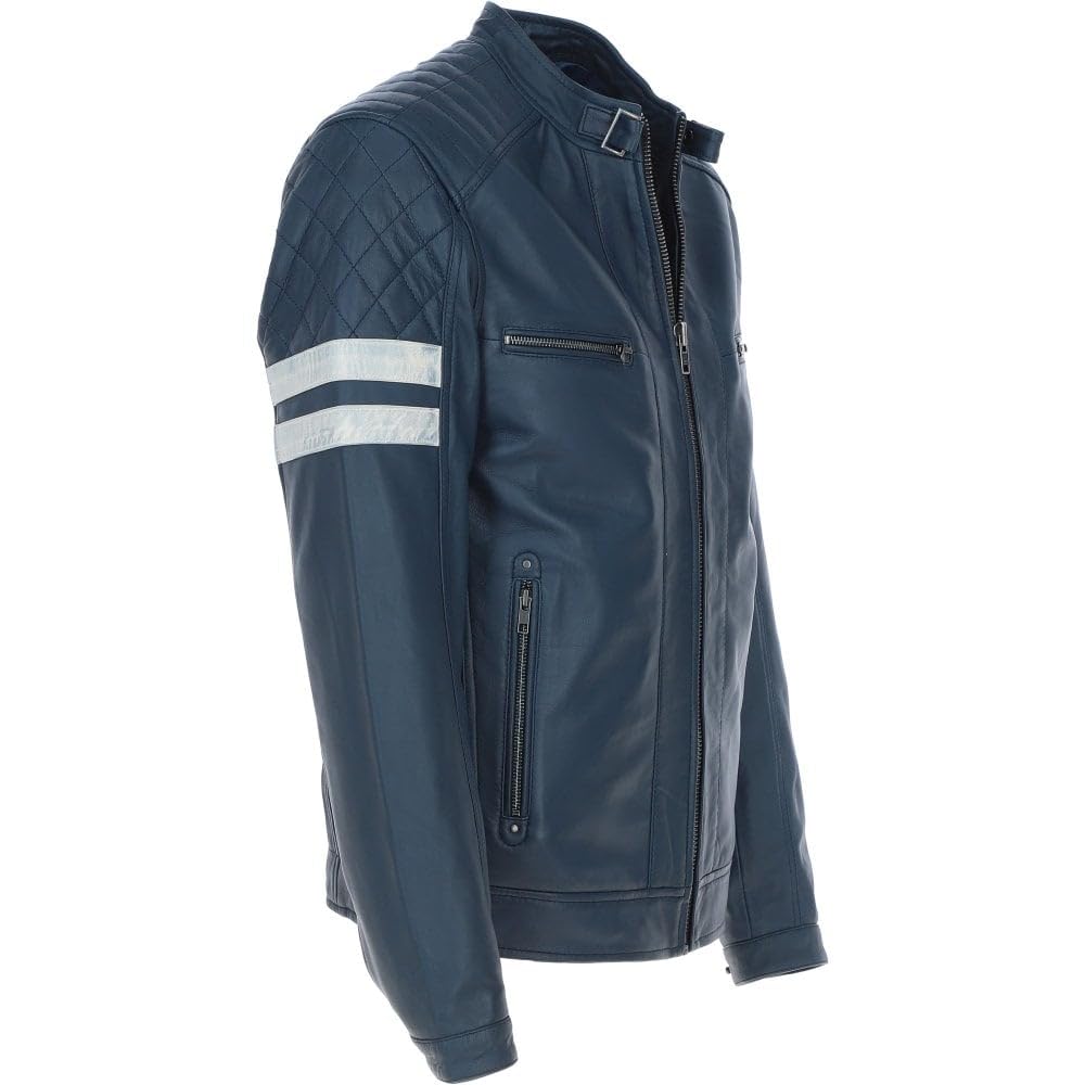 Vintage Leather Biker Jacket