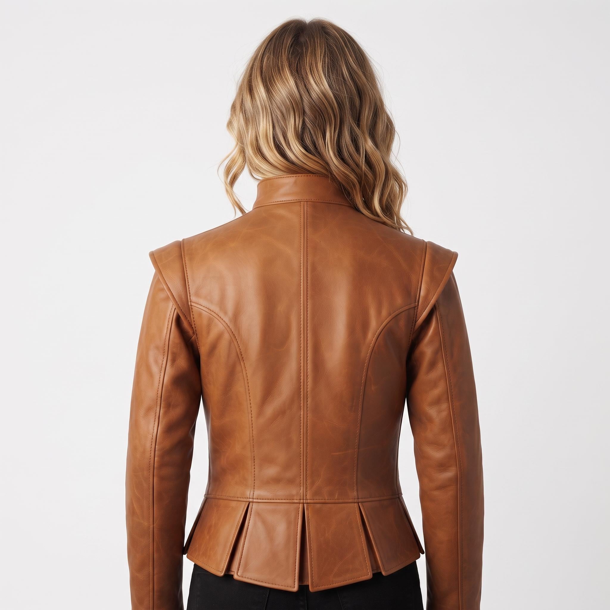 Women's Genuine Leather Doublet | Lace-Up Renaissance Corset Jacket, Fantasy LARP Armor