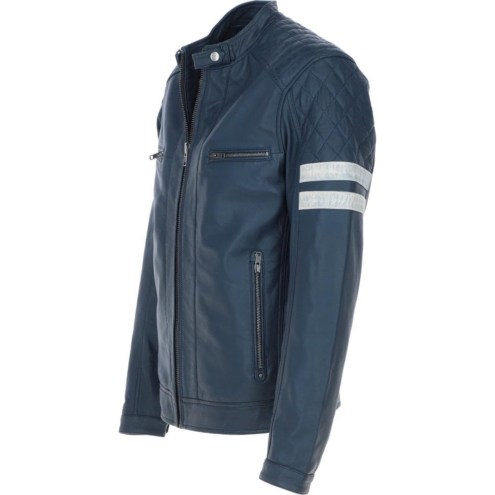 Vintage Leather Biker Jacket