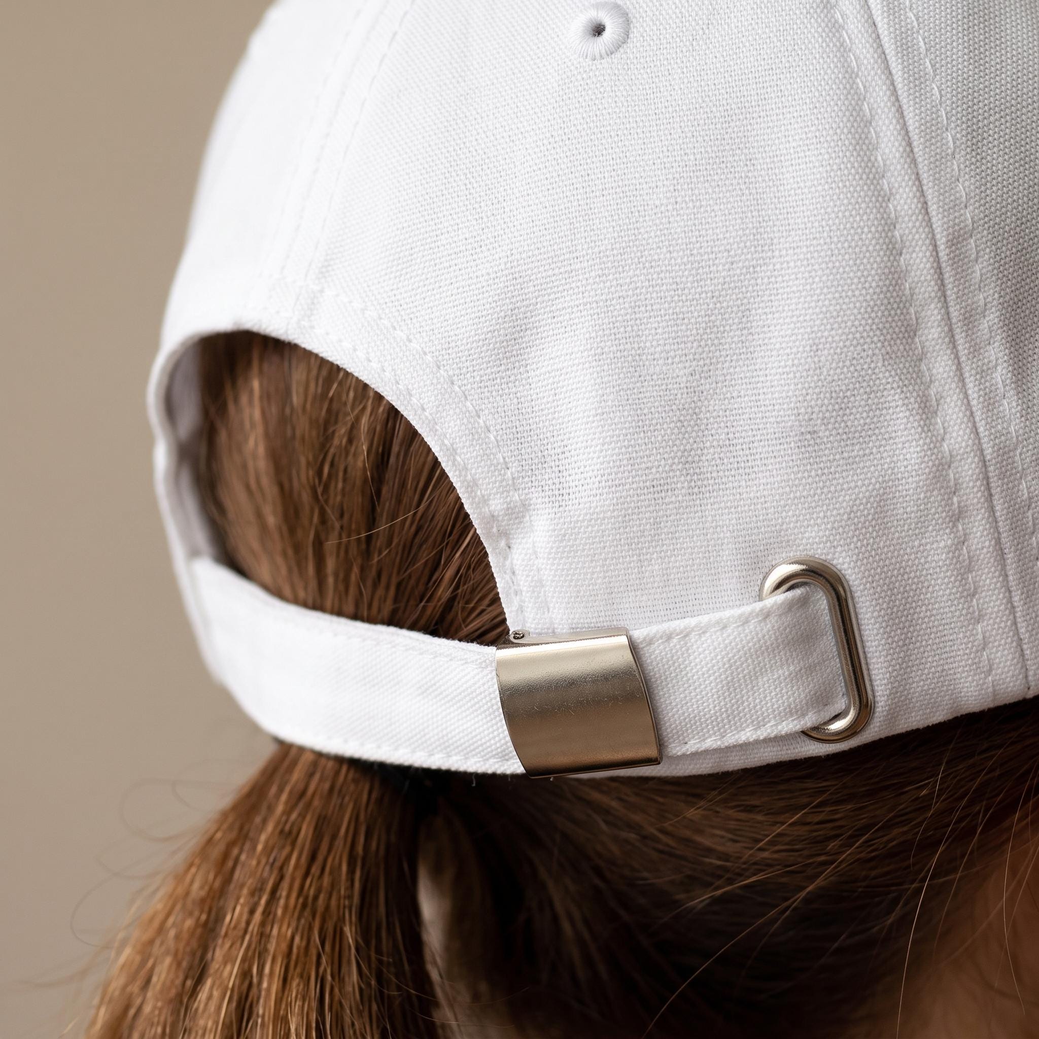 Handmade White Sheepskin Leather Baseball Cap, Soft Genuine Womens Hat