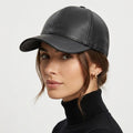 Black Sheep Leather Baseball Cap, Handmade Timeless Style Hat