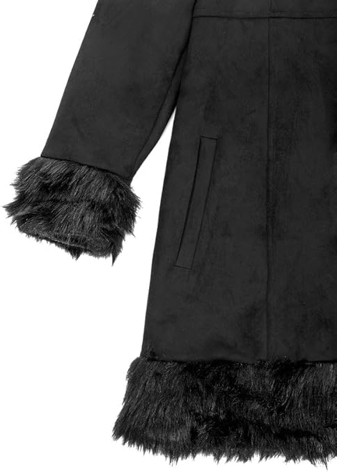 Timber&Hide Vintage Penny Lane Long Suede Trench Coat Women