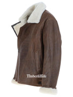 Sheepskin Bomber Jacket