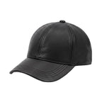 Black Sheep Leather Baseball Cap, Handmade Timeless Style Hat