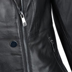 Stylish White Biker Jacket for Women