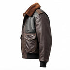70's Vintage Brown Leather Jacket - Timber AND Hide