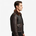 70's Vintage Brown Leather Jacket - Timber AND Hide