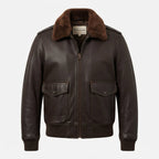 70's Vintage Brown Leather Jacket - Timber AND Hide