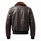 70's Vintage Brown Leather Jacket - Timber AND Hide