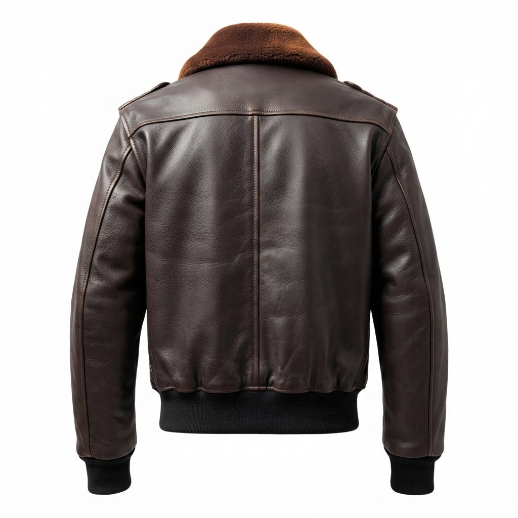 70's Vintage Brown Leather Jacket - Timber AND Hide