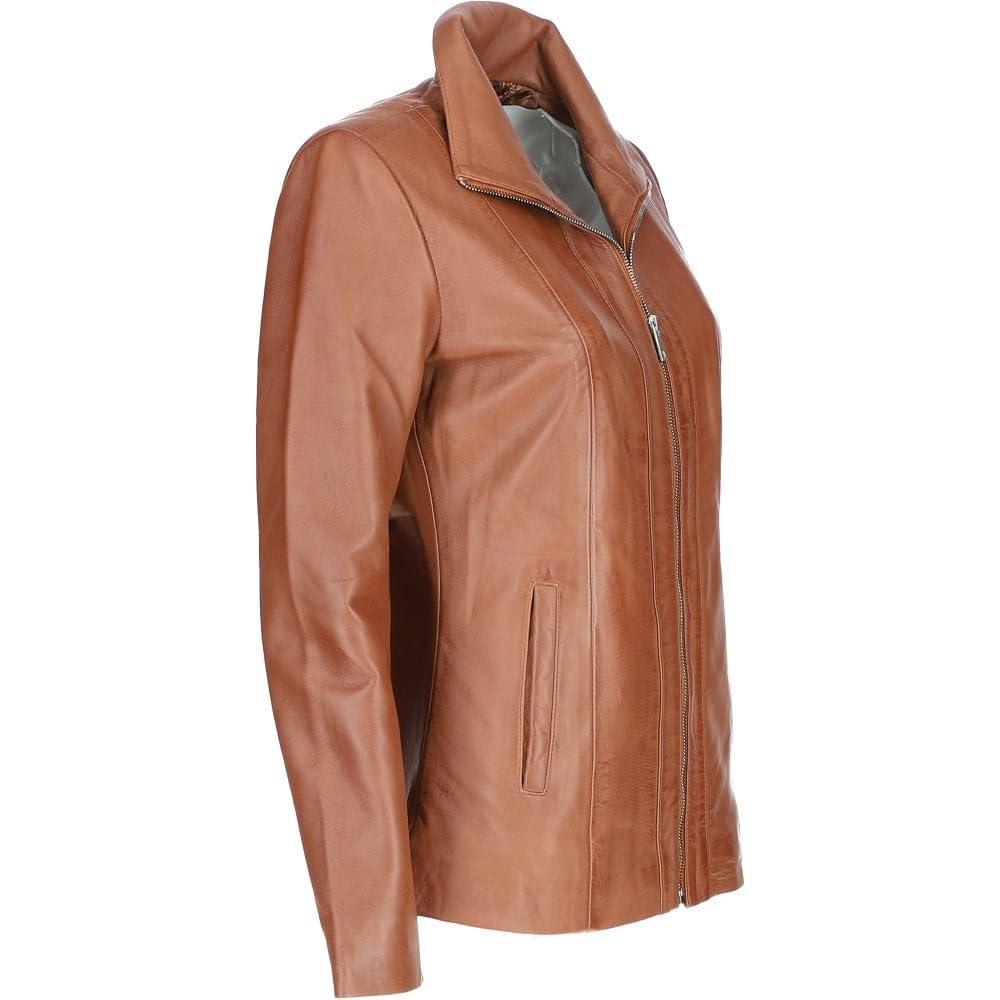 Stylish Women's Leather Jacket