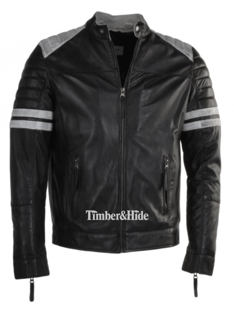 Leather Club Jacket Black