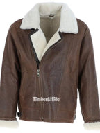 Sheepskin Bomber Jacket