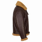 Timber&Hide Classic RAF Aviator Sheepskin Leather Dean Winchester Jacket