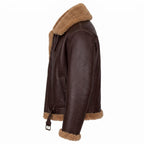 Timber&Hide Classic RAF Aviator Sheepskin Leather Dean Winchester Jacket