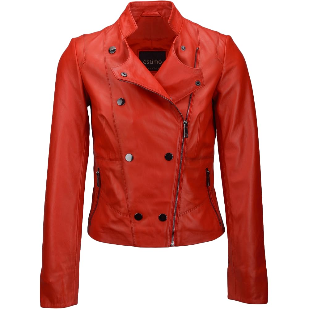 Stylish White Biker Jacket for Women