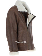 Sheepskin Bomber Jacket
