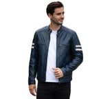 Vintage Leather Biker Jacket