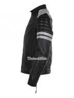 Leather Club Jacket Black
