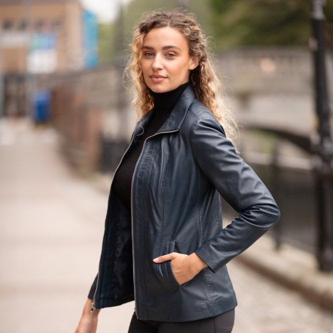 Stylish Women's Leather Jacket