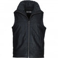 Men's Leather Waistcoat Brown: ALPHA