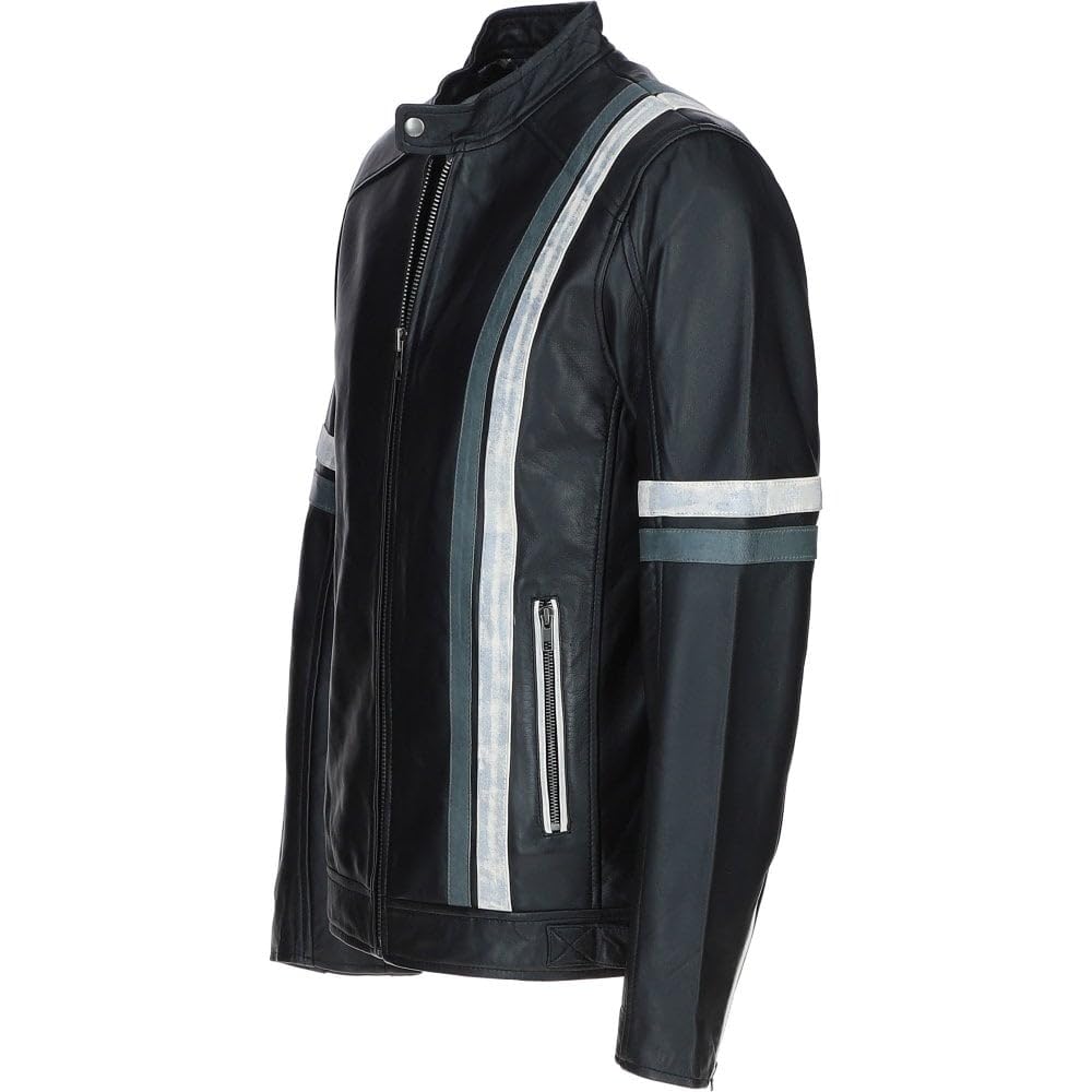 Men's Casual Leather Jacket