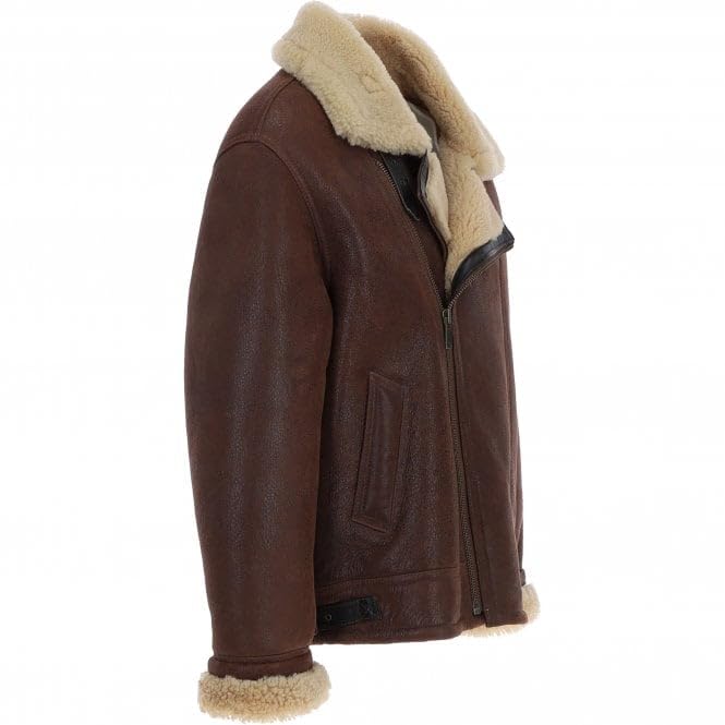 Sheepskin Bomber Jacket