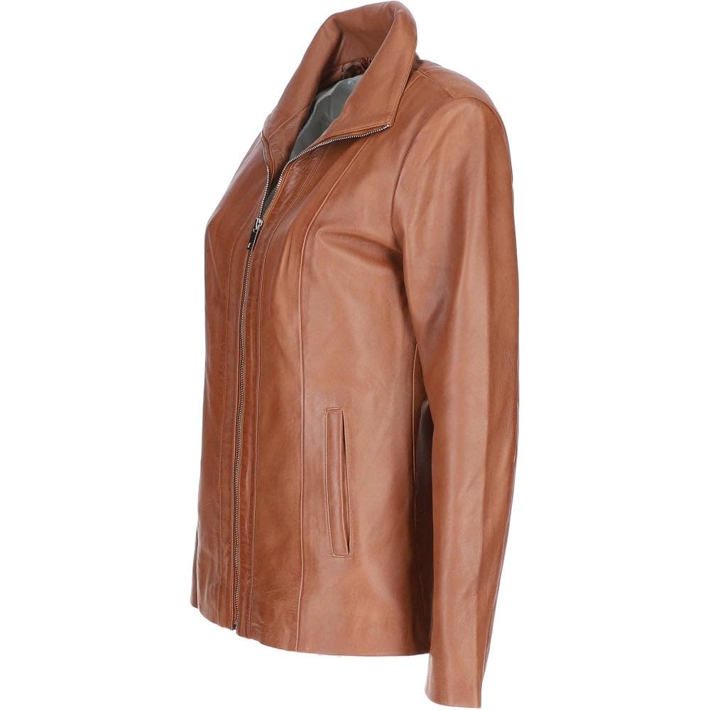 Stylish Women's Leather Jacket