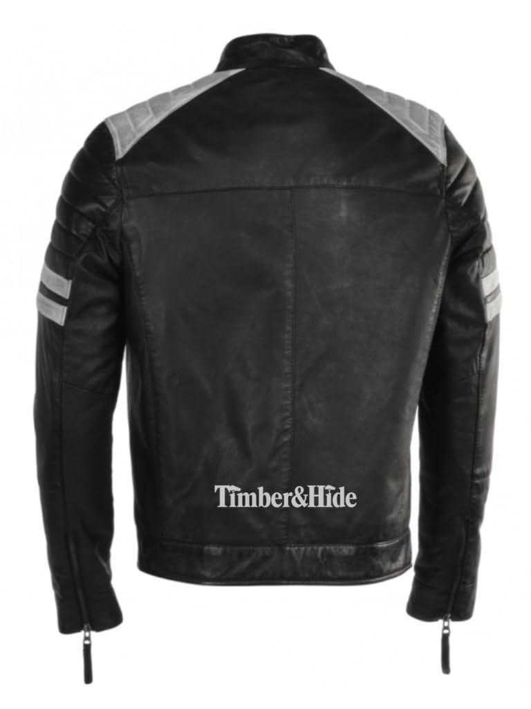 Leather Club Jacket Black
