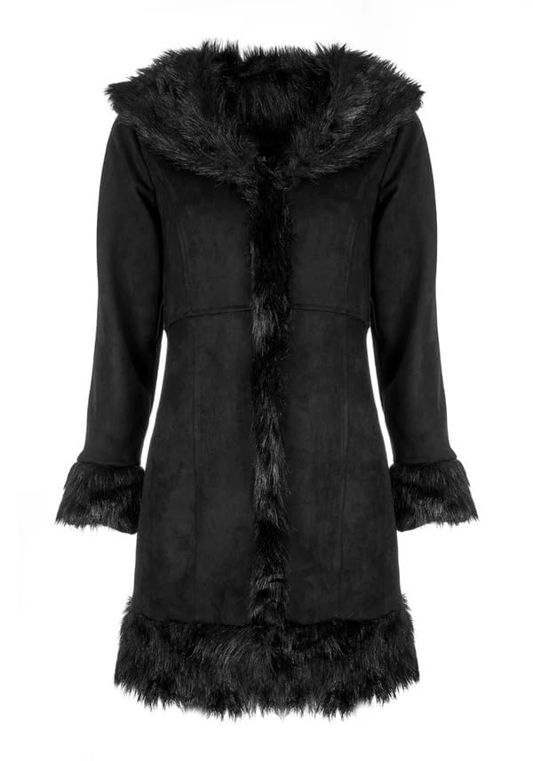 Timber&Hide Vintage Penny Lane Long Suede Trench Coat Women