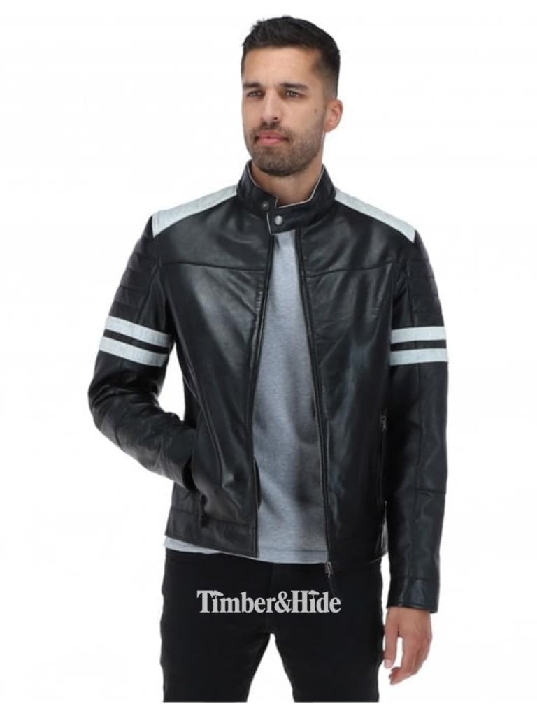 Leather Club Jacket Black