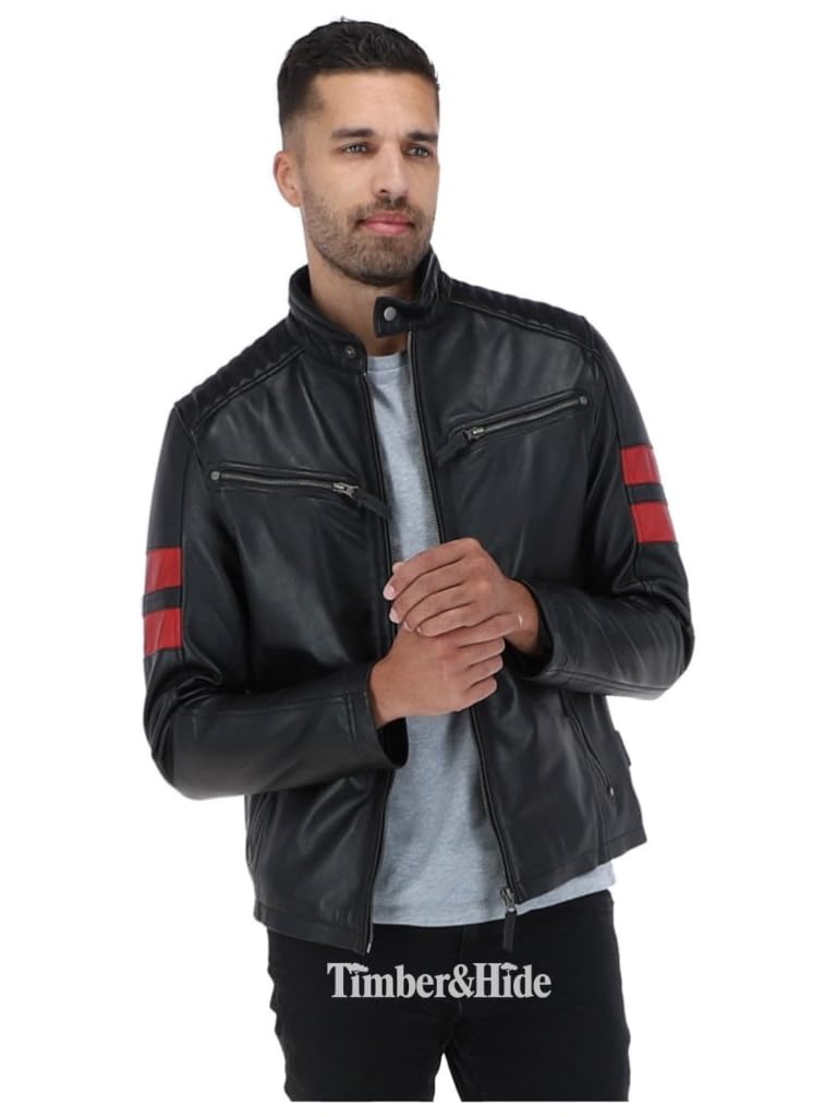 Classic Black Biker Jacket