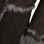 Celestial Blue Shearling Coat|Timber&Hde