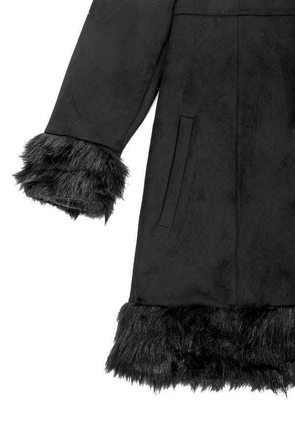 Timber&Hide Vintage Penny Lane Long Suede Trench Coat Women