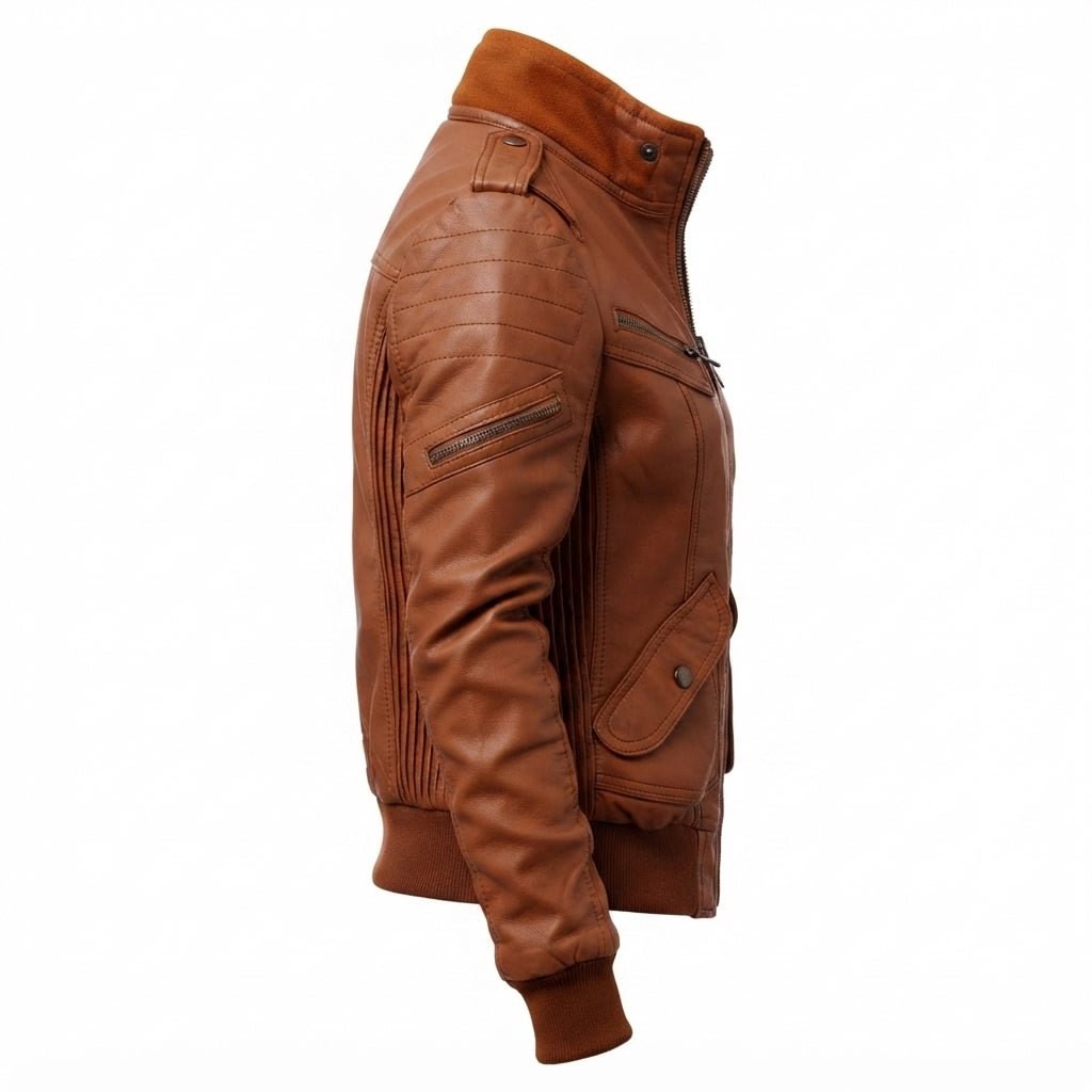 Bella Brown Vintage Leather Jacket - Timber AND Hide