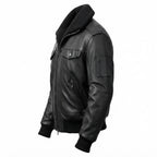 Black Jacket - Black Real Leather Jacket - Timber AND Hide