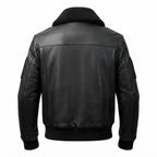 Black Jacket - Black Real Leather Jacket - Timber AND Hide