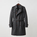 Buy Sherlock Holmes Wool Trench Coat | Men's Double Breasted Victorian Overcoat - Timber AND Hide