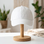 Handmade White Sheepskin Leather Baseball Cap, Soft Genuine Womens Hat