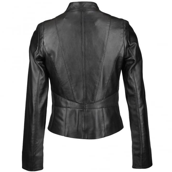 Stylish White Biker Jacket for Women