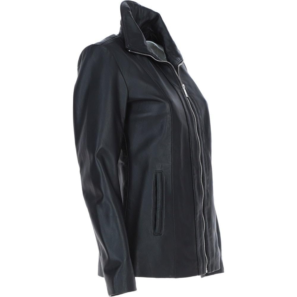 Stylish Women's Leather Jacket
