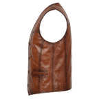 Calvin Brown Vest Jacket for Men - Timber AND Hide