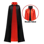 Hooded Halloween Cosplay Costume | Dracula Cloak | Gothic Vampire Costume Cape