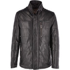 Vintage Dark Brown Leather Jacket