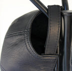 Black Sheep Leather Baseball Cap, Handmade Timeless Style Hat