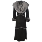 Timber&Hide Women’s Long Sheepskin Coat – Tan Shearling Coat Women