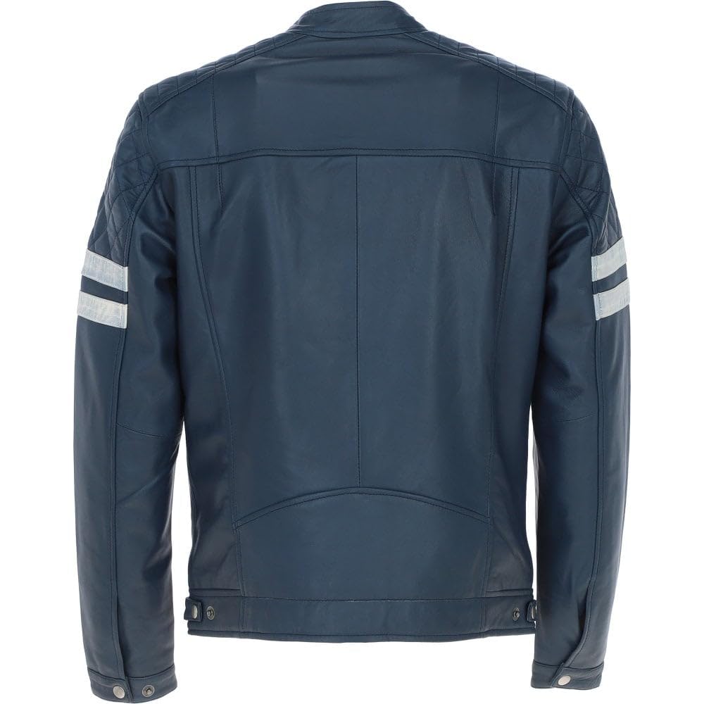Vintage Leather Biker Jacket