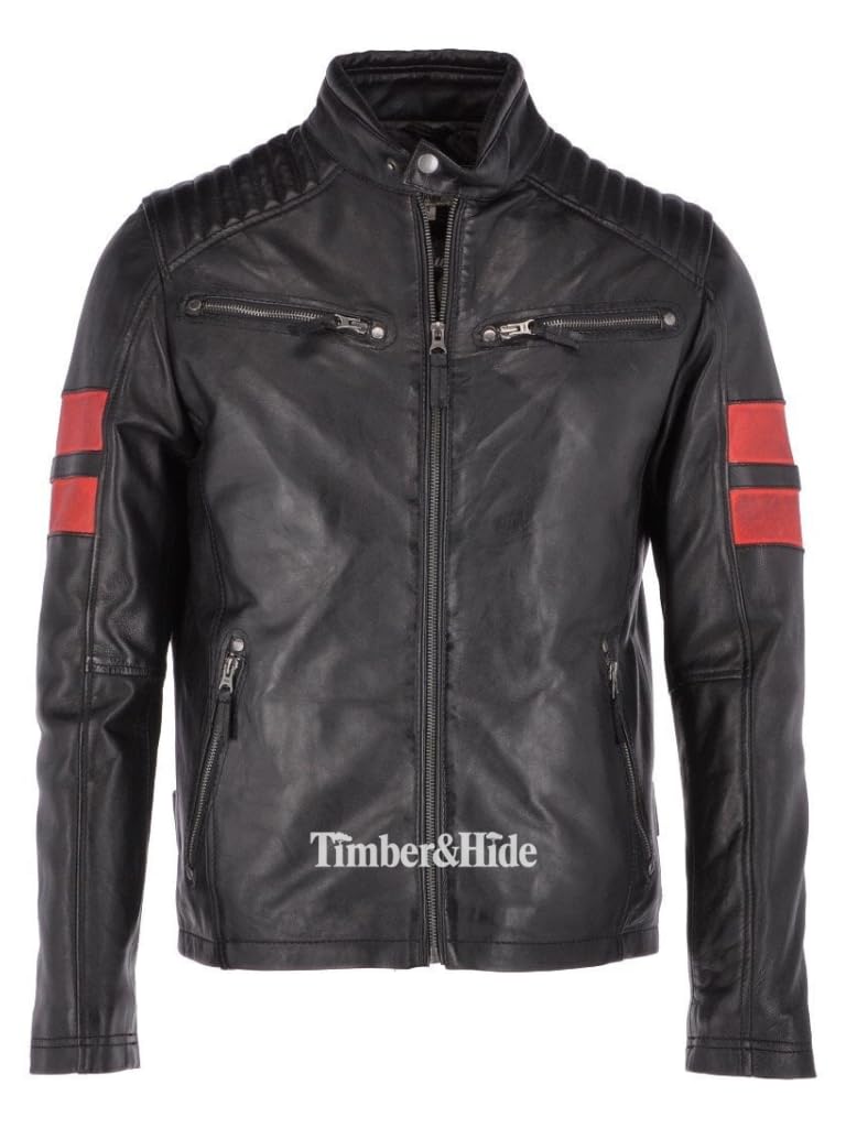 Classic Black Biker Jacket