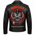 Timber Hide Motorhead Leather Motorcyle Jacket - Heavy Metal Rock Style Concert Outfit